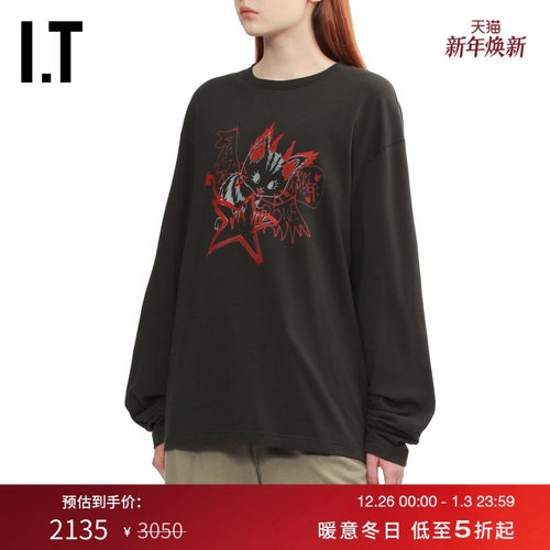 ITWe11Done宽松长袖T恤