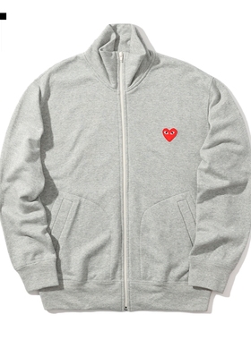 IT CDG PLAY COMME des GARÇONS川久保玲男装拉链卫衣红色爱心