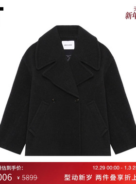 IT LOW CLASSIC女装翻领毛呢夹克新款大气质感呢子大衣外套04PPXN