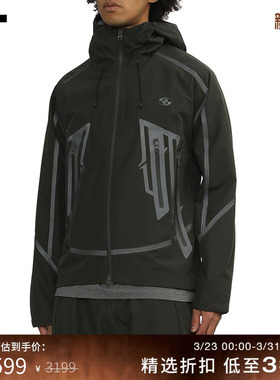 IT SAN SAN GEAR男装连帽拉链夹克新款潮酷户外风外套03JK11MP