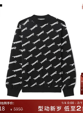 IT AMBUSH女装混羊毛针织衫新品时髦个性满幅嵌花小高领毛衣025XK