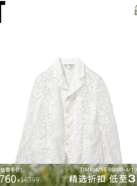 IT CDG COMME DES GARCONS COMME DES GARCONS女蕾丝刺绣西装夹克