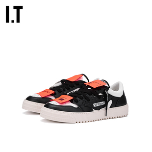 OFF-WHITE™男款新款厚底系带运动鞋活力街头拼色休闲鞋MIAA29M