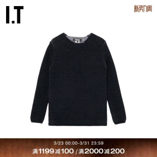 des GARCONS HOMME 圆领针织衫 COMME BLACK情侣款 针织毛衣 CDG