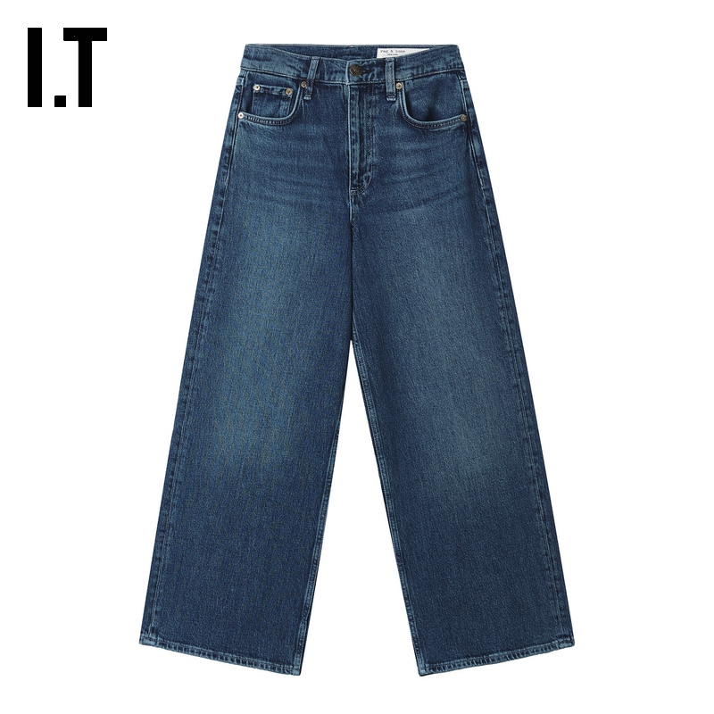 ITrag&bone宽松牛仔长裤