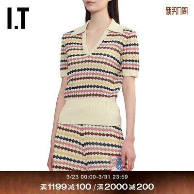 ITZIMMERMANN短袖针织polo衫