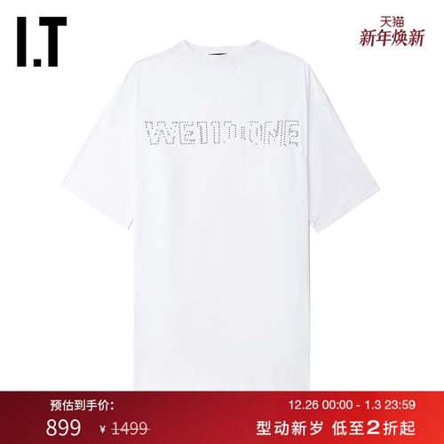 ITWe11Done中长款廓形T恤