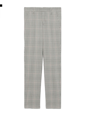 IT ZADIG & VOLTAIRE女装格纹长裤时尚合身小直筒西裤0731XJ