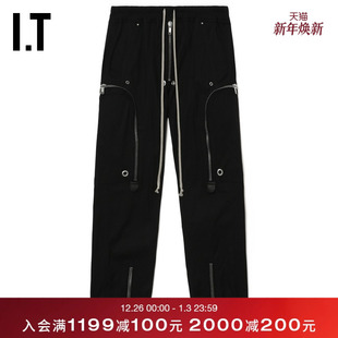 合身锥形裤 新款 街潮型男休闲裤 裤 Owens男装 工装 5337TEMO Rick