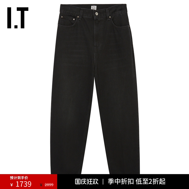 ITTOTEME牛仔长裤复古时尚