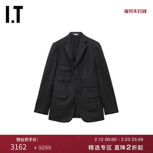 IT CDG COMME des GARCONS HOMME DEUX男装合身西装夹克通勤质感