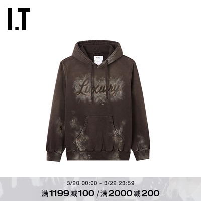 ITdoublet连帽卫衣潮流个性