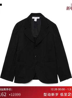 IT CDG COMME des GARCONS SHIRT男装纯色西装夹克简洁通勤外套