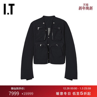 酷感型男立体口袋装 无领夹克新款 Owens男装 饰外套1762MT Rick