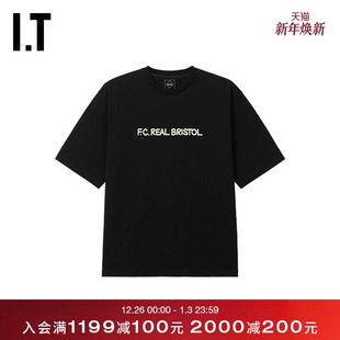 圆领短袖 BRISTOL男装 T恤新款 潮流个性 252157MQ 半袖 F.C.REAL