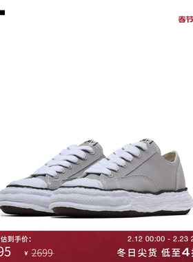 IT Mihara Yasuhiro女款系带运动鞋新款休闲时尚帆布鞋W702GRAN