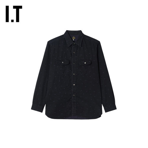 ITNEEDLES长袖牛仔衬衫
