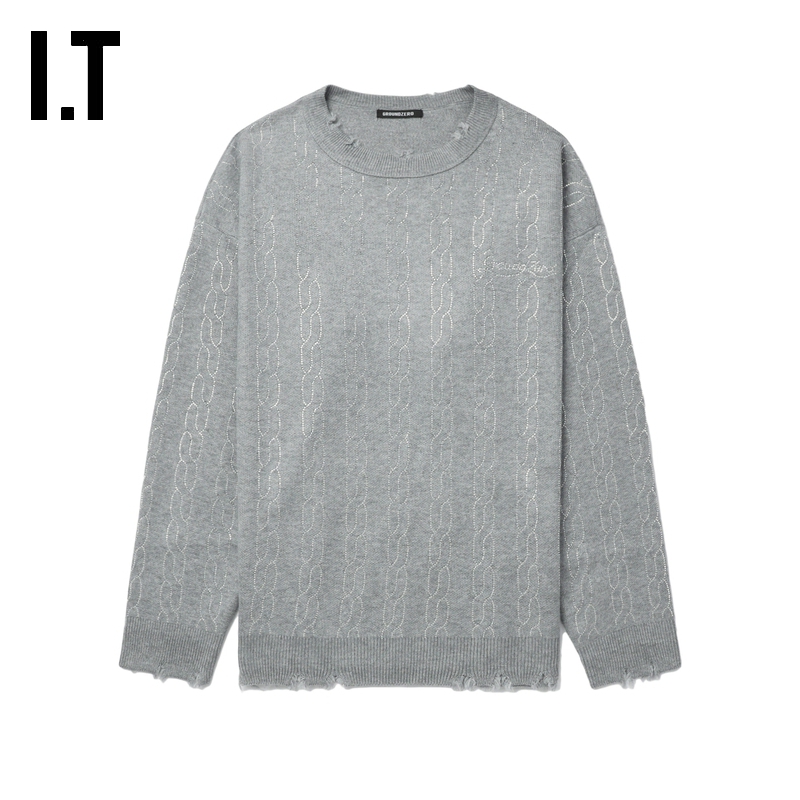 ITGROUNDZERO圆领针织衫