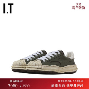 Mihara 复古街头风板鞋 Yasuhiro男款 新款 W727KHMP 做旧运动鞋