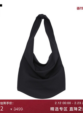 IT ROKH女装挂脖系带上衣新款优雅时髦合身纯色短款背心RSF010XM