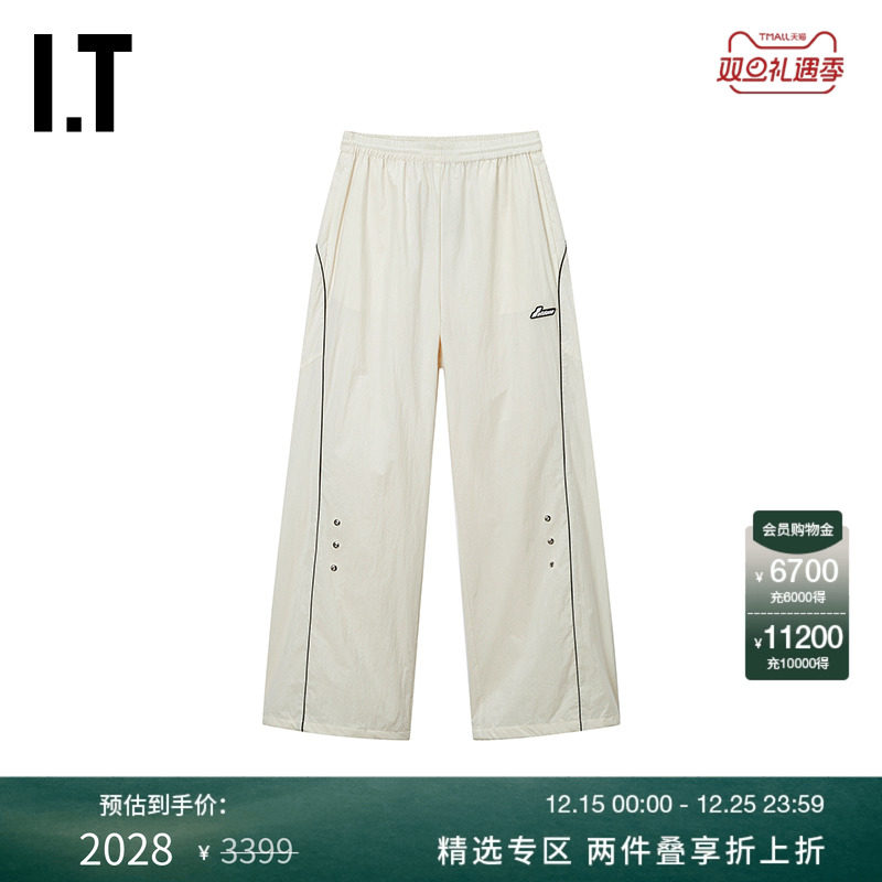 ITWe11Done阔腿裤卫裤