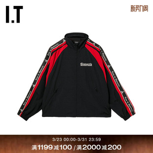 立领拉链夹克新款 CHAVARRIA男装 潮酷型男运动风拼色外套 WILLY