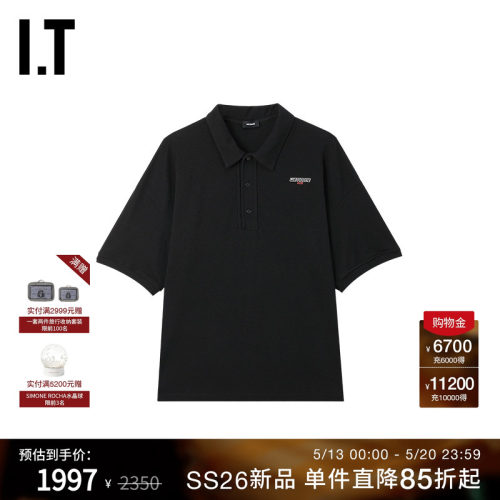 ITWe11Done中长款廓形polo衫