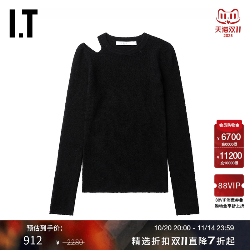 ITIRO修身针织衫简约大气