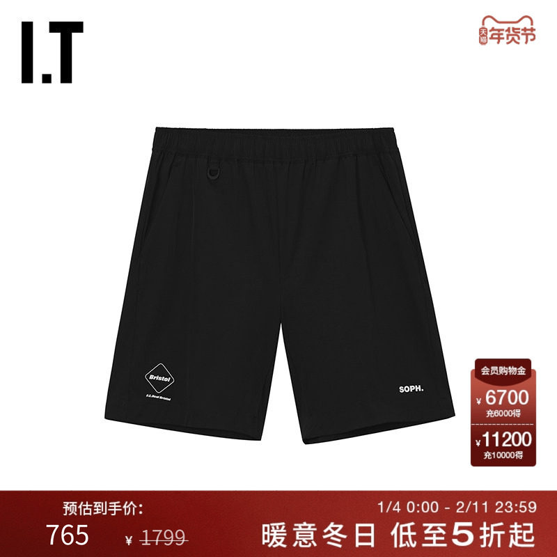 IT F.C.REAL BRISTOL男装休闲短裤新款舒适日常直筒裤252006MP,男装,短裤,淘宝优惠券,粉丝福利购,淘宝优惠卷