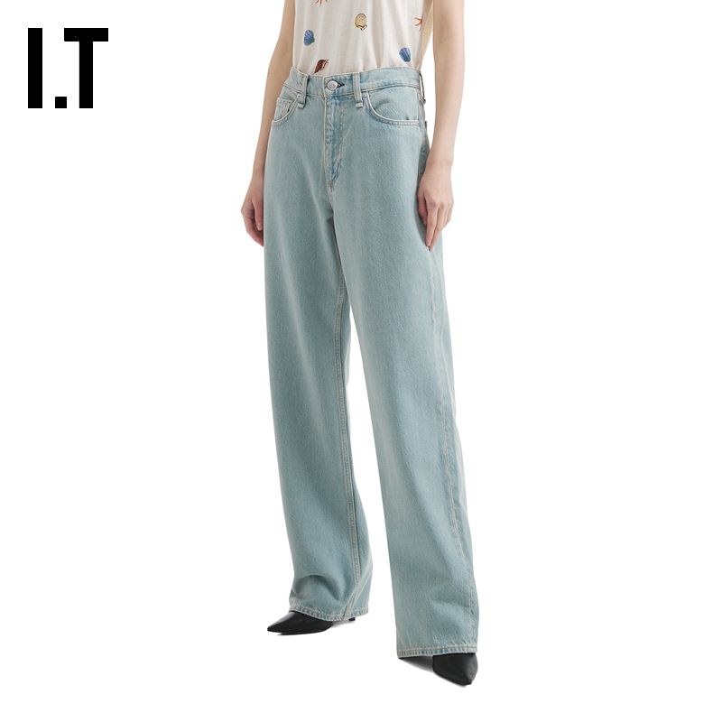 ITrag&bone宽松牛仔长裤