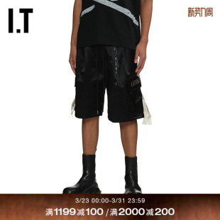 MASTERMIND 酷帅街潮宽松直筒裤 休闲短裤 153906MM BAPE男装