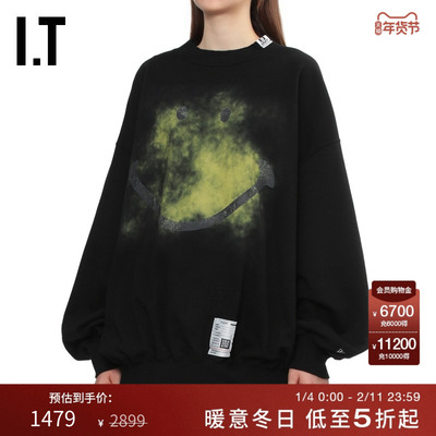 ITMiharaYasuhiro廓形圆领卫衣