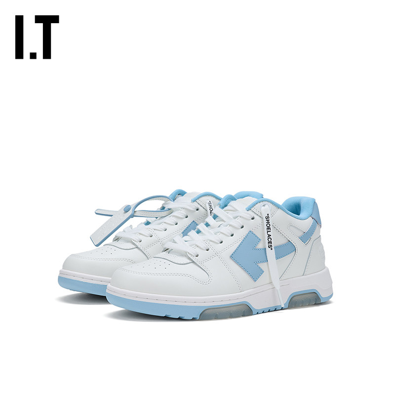 OFF-WHITE™拼色系带运动鞋图片