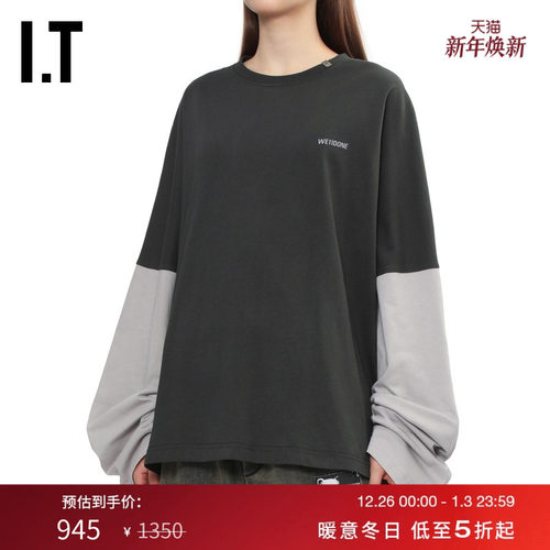 ITWe11Done圆领长袖T恤