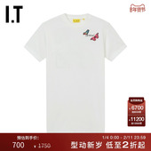 WHITE™女童蝴蝶印花连衣裙T恤裙新款 OFF