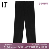 BODE男装 饰露踝休闲裤 灯芯绒长裤 复古文艺亮片装 4BT022MN 新款