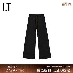 DRKSHDW男装 潮酷街头风宽松纯色长裤 阔腿裤 新款 393NCVMP 休闲裤