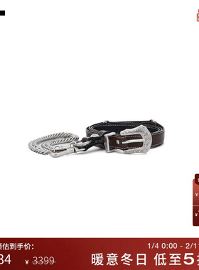 IT TOGA ARCHIVES女款可调节皮带腰带新款复古质感配搭小物921BRP