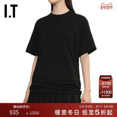 GARCONS女宽松纯色短袖 T恤 DES GARCONS CDG COMME