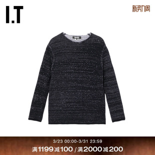 des GARCONS HOMME 圆领针织衫 COMME BLACK情侣款 杂色毛衣 CDG