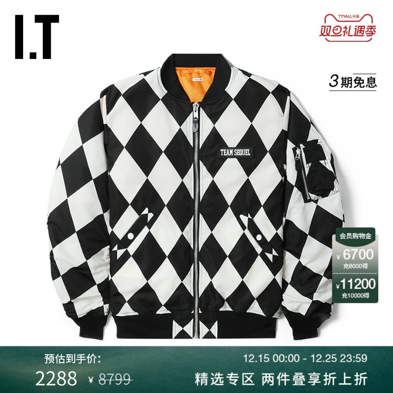 ITSEQUEL棒球服夹克复古摩登