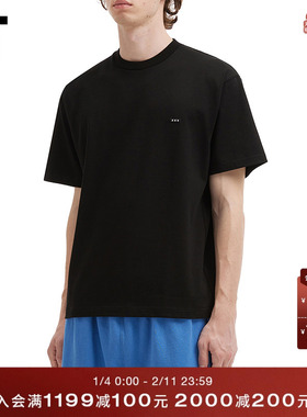 IT GOD SELECTION XXX男装短袖T恤新款简约基础款宽松半袖ST04MQ