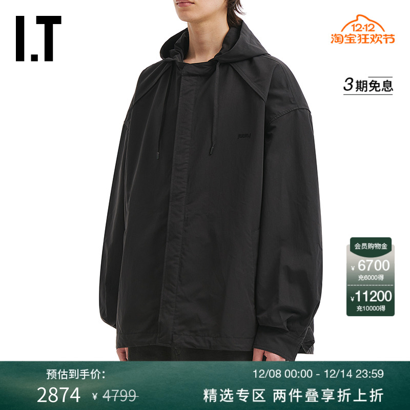 ITJUUN.J连帽拉链夹克