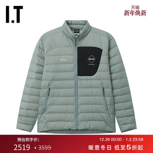 立领拉链羽绒服新款 BRISTOL男装 绗缝羽绒外套252022M F.C.REAL