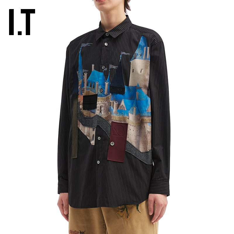 ITKHOKI竖条纹长袖衬衫