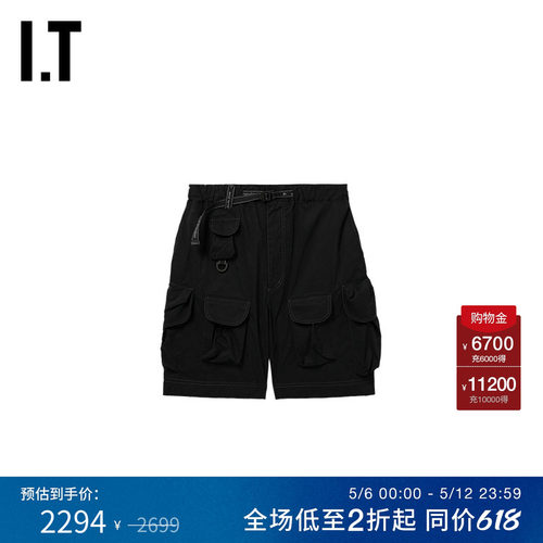 ITandwander工装短裤