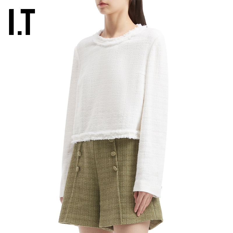 ITPortsPURE圆领花呢上衣