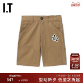 休闲直筒裤 CBF611MI 工装 短裤 OFF WHITE™童装