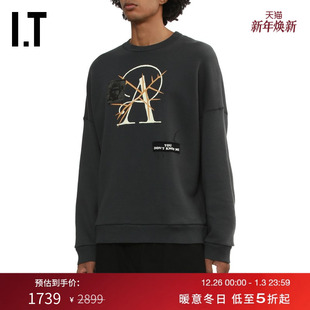 潮酷有型套头上衣E48051MP 圆领卫衣新款 UNDERCOVER高桥盾男装