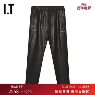 皮裤 BRISTOL男装 长裤 新款 252080N 摩登型男皮质休闲裤 F.C.REAL